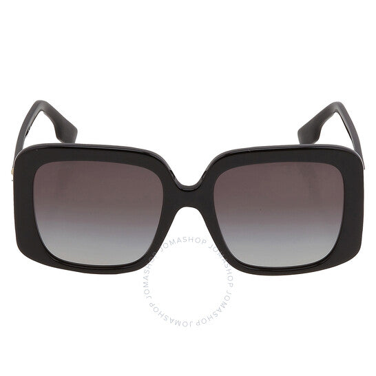 نظارات شمسية نسائية مربعة رمادية متدرجة من بربري