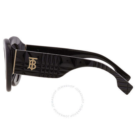 نظارات شمسية نسائية بيضاوية رمادية داكنة من بربري، مارجوت