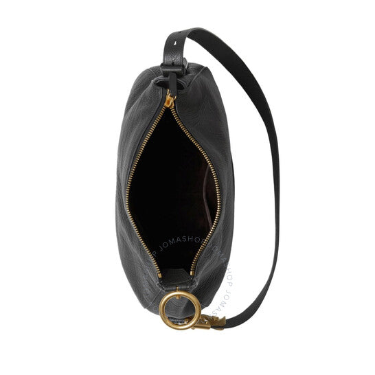 Burberry, Medium Knight Ring Detailed Leather Shoulder Bag