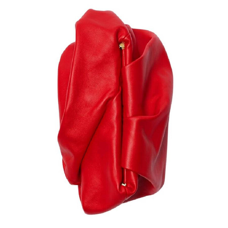 Nappa Leather Rose Clutch