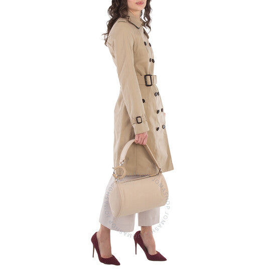 Burberry, Rhombi Small Shoulder Bag in Soft Fawn