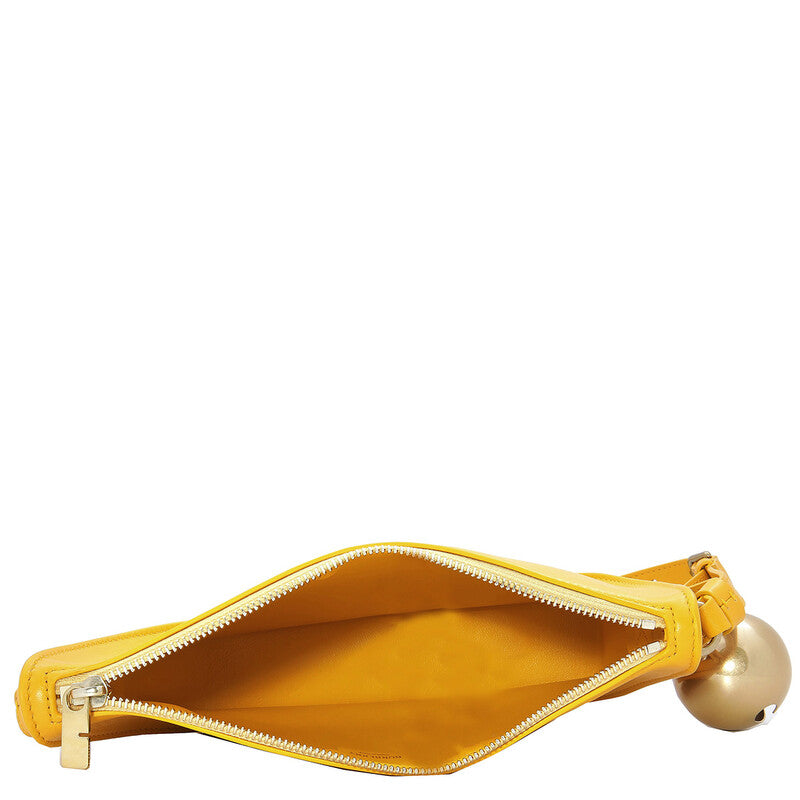 Shield Bell Charrm Mini Leather Shoulder Bag