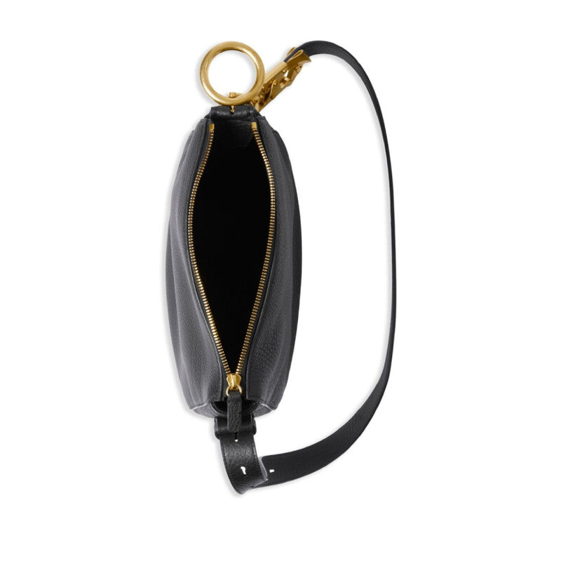 Small Knight Calf Leather Shoulder Bag