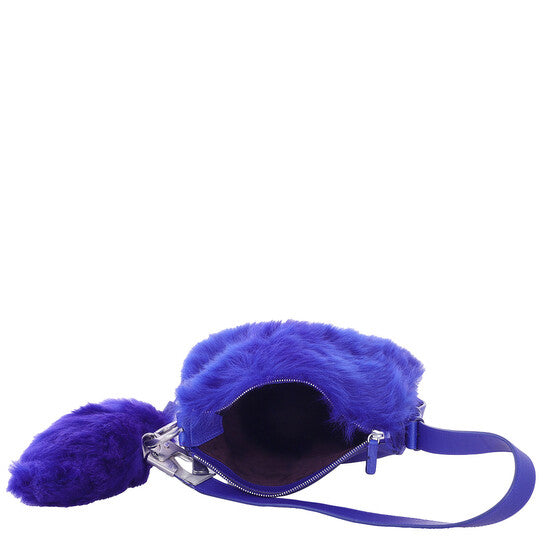 Small Knight Faux-Fur Shoulder Bag
