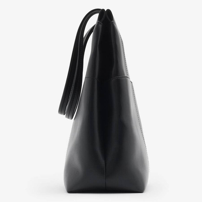 Snip Ekd Embossed Leather Tote