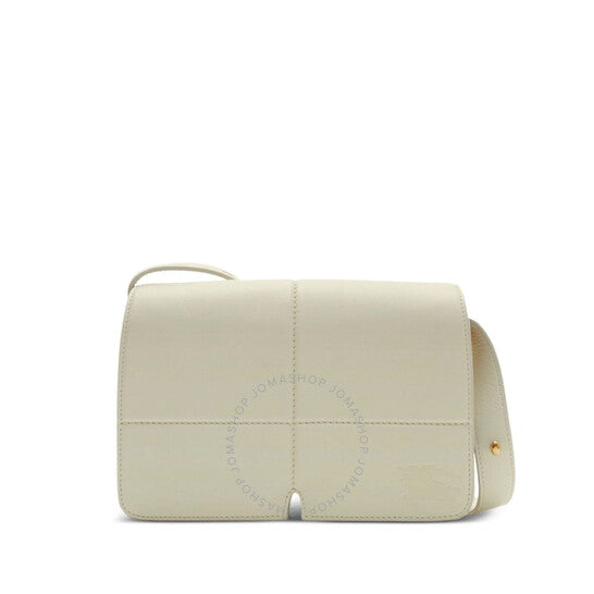 Burberry, Snip Foldover-Top Calf Leather Shoulder Bag