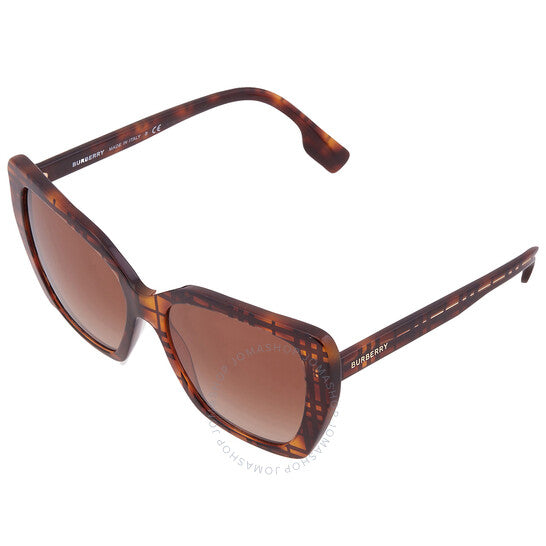 Burberry, Tamsin Brown Gradient Butterfly Ladies Sunglasses