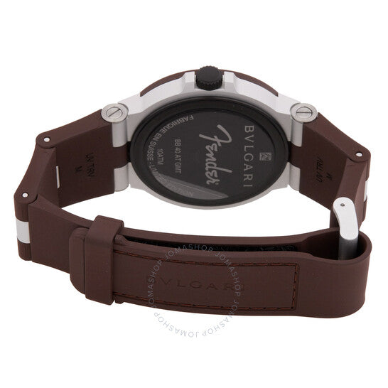 Bvlgari, Aluminium X Fender Automatic Brown Dial Men's Watch
