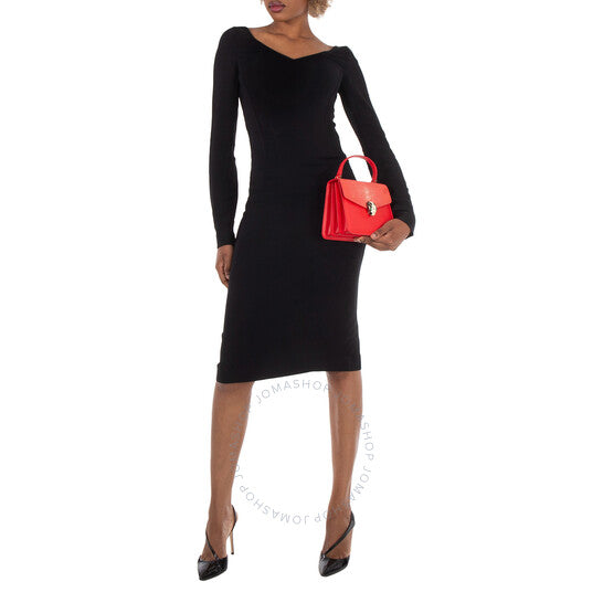 Bvlgari, Galuchat Serpenti Forever Crossbody in Red