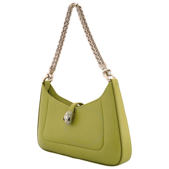 Bvlgari, Small Serpenti Baia Leather Shoulder Bag