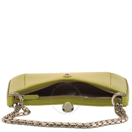 Bvlgari, Small Serpenti Baia Leather Shoulder Bag