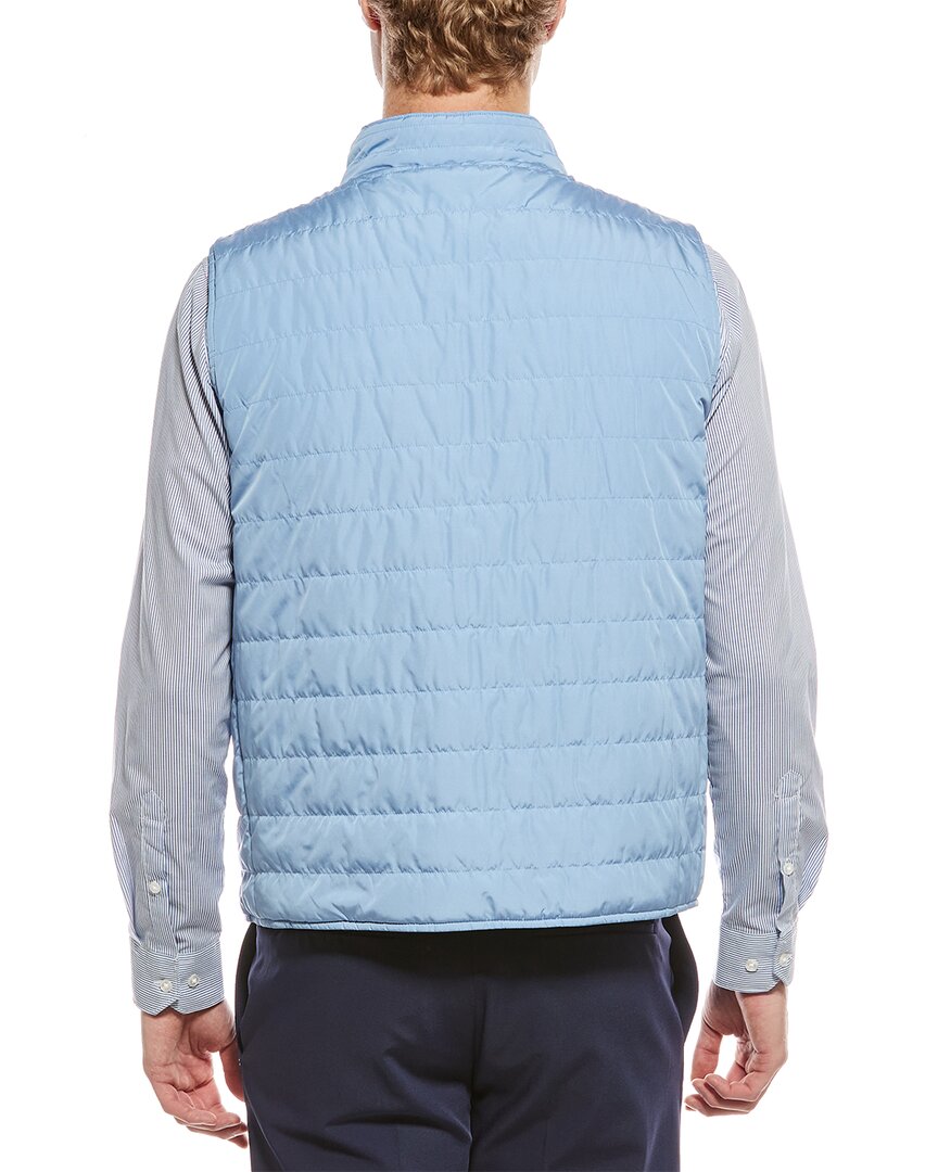 reversible quilted vest