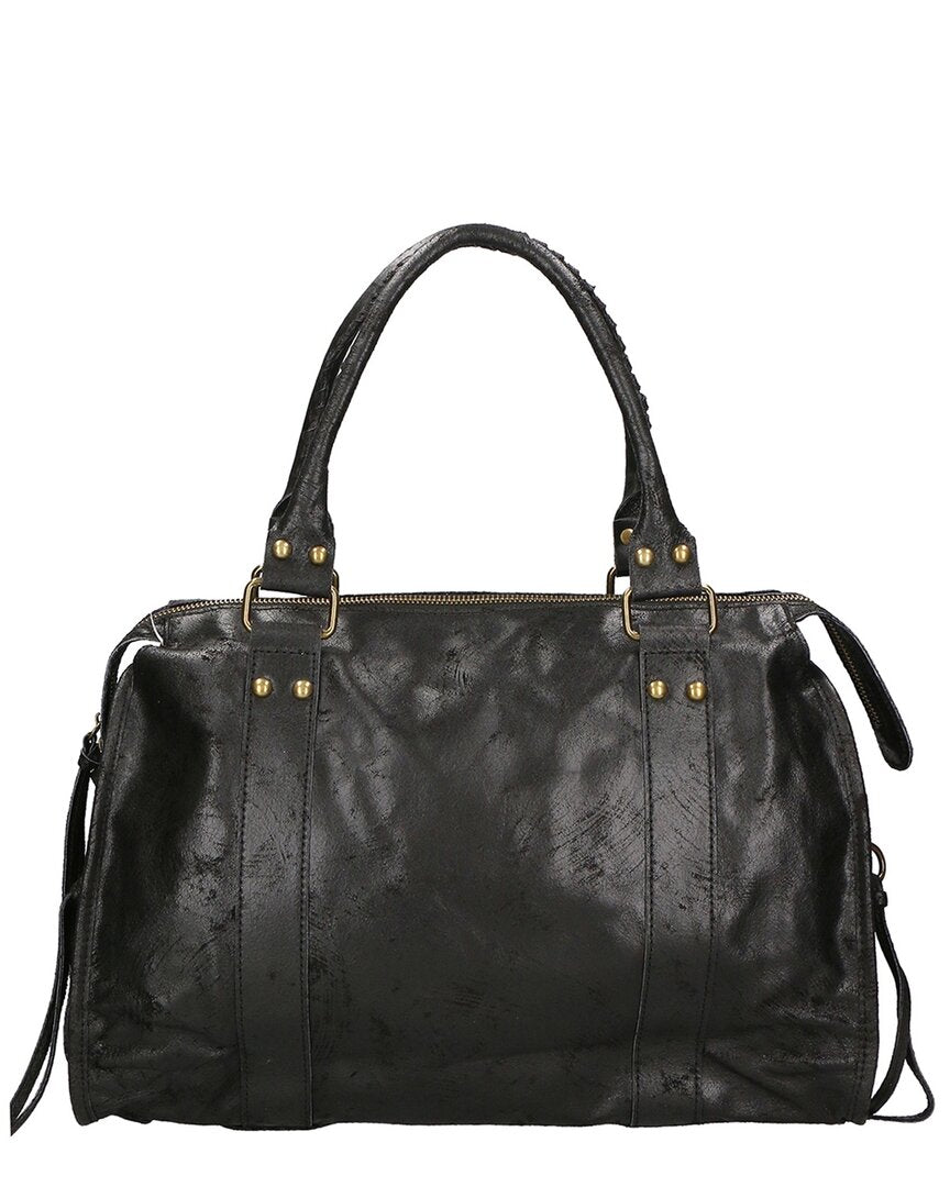 leather satchel
