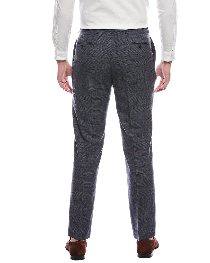 classic pleated wool trouser