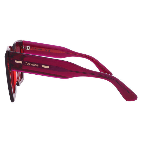 Burgundy Square Ladies Sunglasses