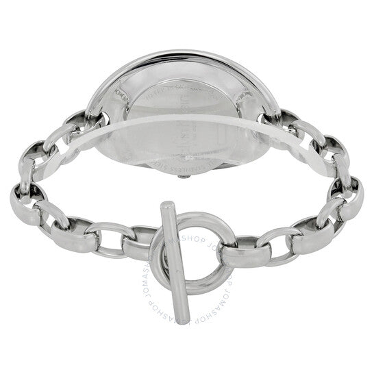 كالفن كلاين، ساعة نسائية صغيرة مميزة بمينا أسود