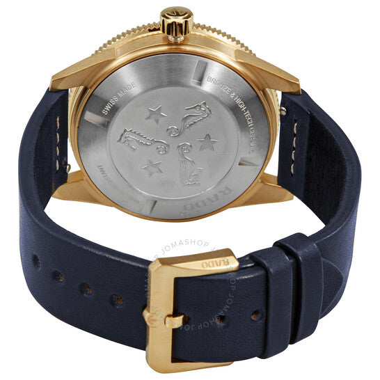 Rado, Captain Cook Automatic Bronze Blue Dial Men's Watch