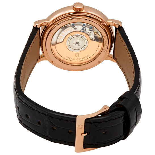 كارل ف. بوخرير، ساعة آدمافي أوتوماتيكية للرجال من الذهب الوردي عيار 18 قيراطًا