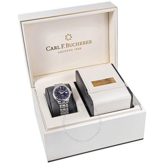 Carl F. Bucherer, Manero Automatic Black Dial Men's Watch