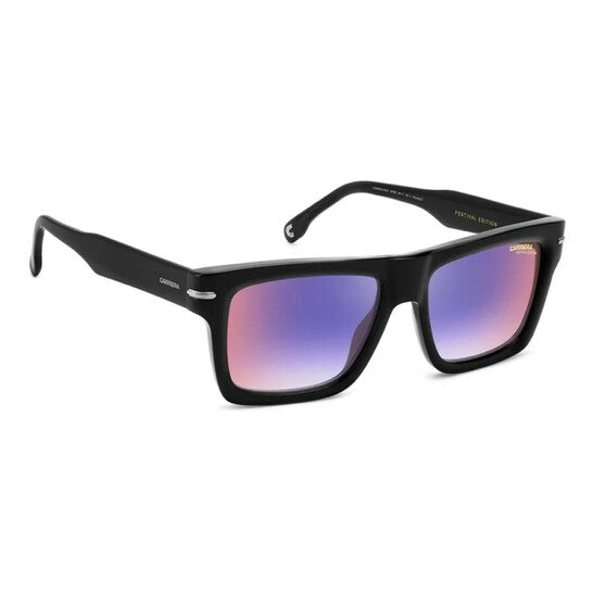 Blue Shaded Red Square Men's Sunglasses