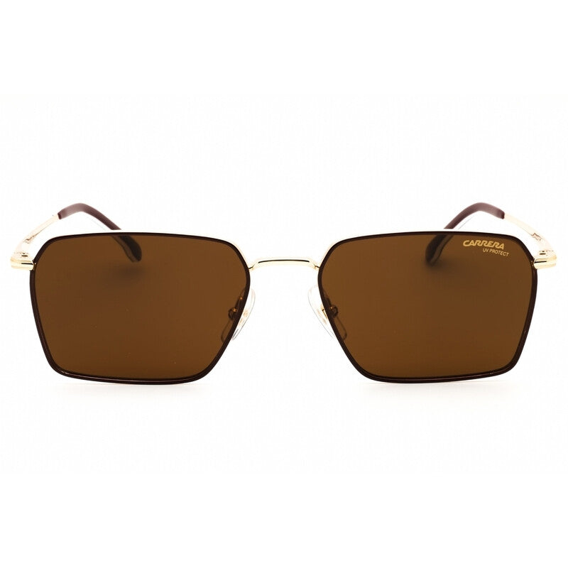 Brown Rectangular Men's Sunglasses