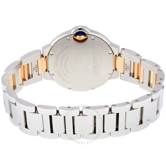 Cartier, Ballon Bleu Mother of Pearl Automatic Ladies Watch