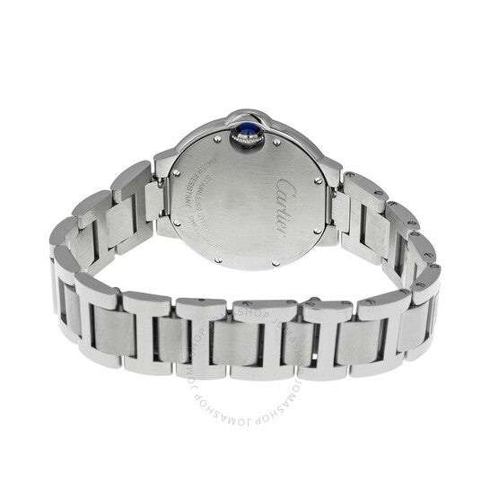Cartier, Ballon Bleu Silver Dial Stainless Steel Ladies Watch