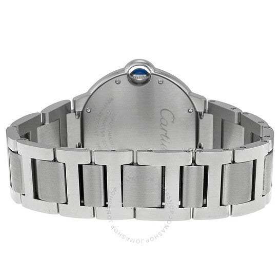Cartier, Ballon Bleu Silver Diamond Dial Unisex Watch