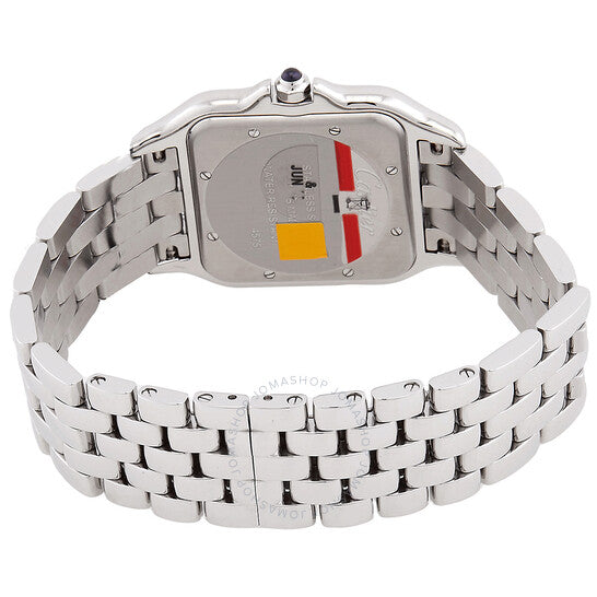 ساعة كارتييه بانتير دو كوارتز للنساء بمينا فضي