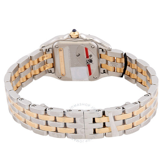 Cartier, Panthere De Small Quartz Silver Dial Ladies Watch