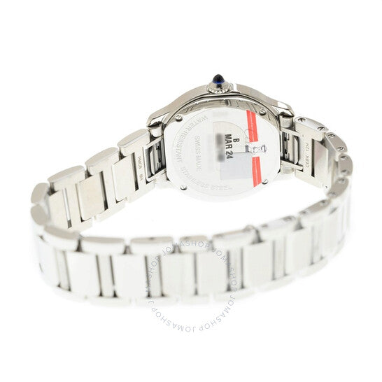 Cartier, Ronde Must De Quartz Silver Dial Ladies Watch