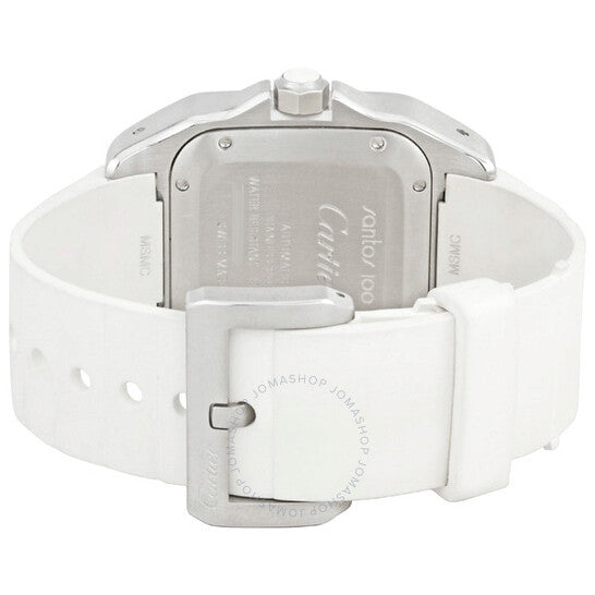 ساعة كارتييه سانتوس 100 متوسطة الحجم للسيدات