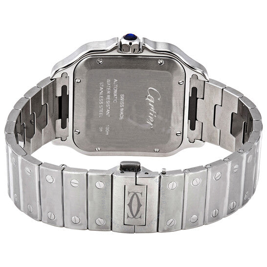 Cartier, Santos De Large Model Blue Dial Men's Watch