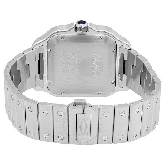 Cartier, Santos De Large Model Blue Dial Men's Watch