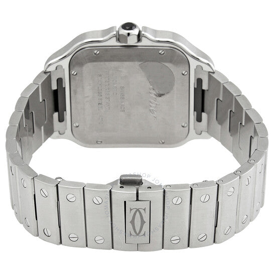 Cartier, Santos Large Model Automatic Grey Dial Men's Watch