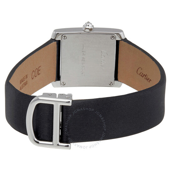 Cartier, Tank Francaise 18kt White Gold Diamond Ladies Watch