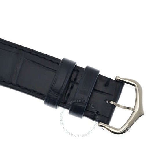 ساعة كارتييه تانك كوارتز نسائية بمينا زرقاء كبيرة