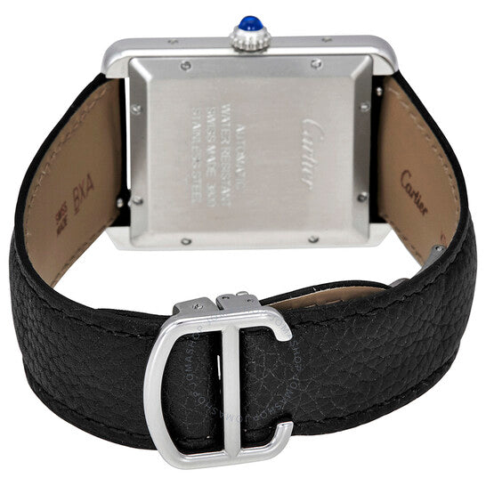 Cartier, Tank Solo XL Automatic Silver Dial Men's Watch