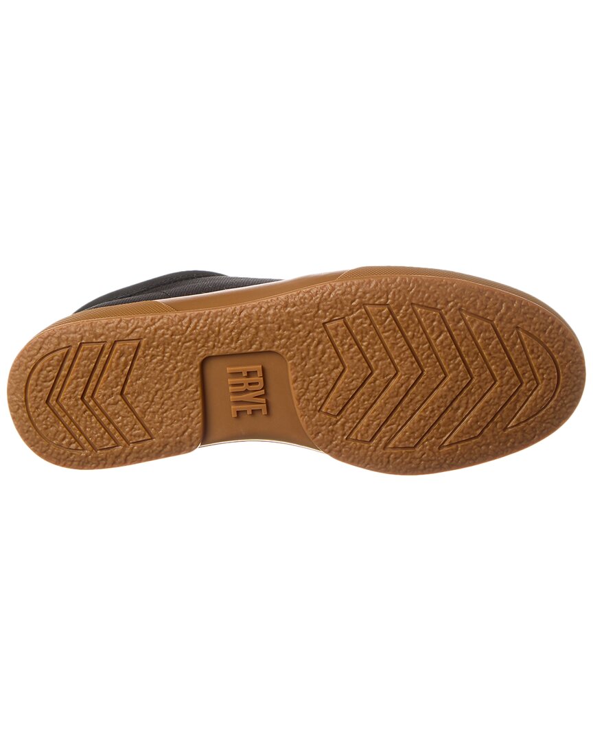 hoyt low lace canvas & leather sneaker