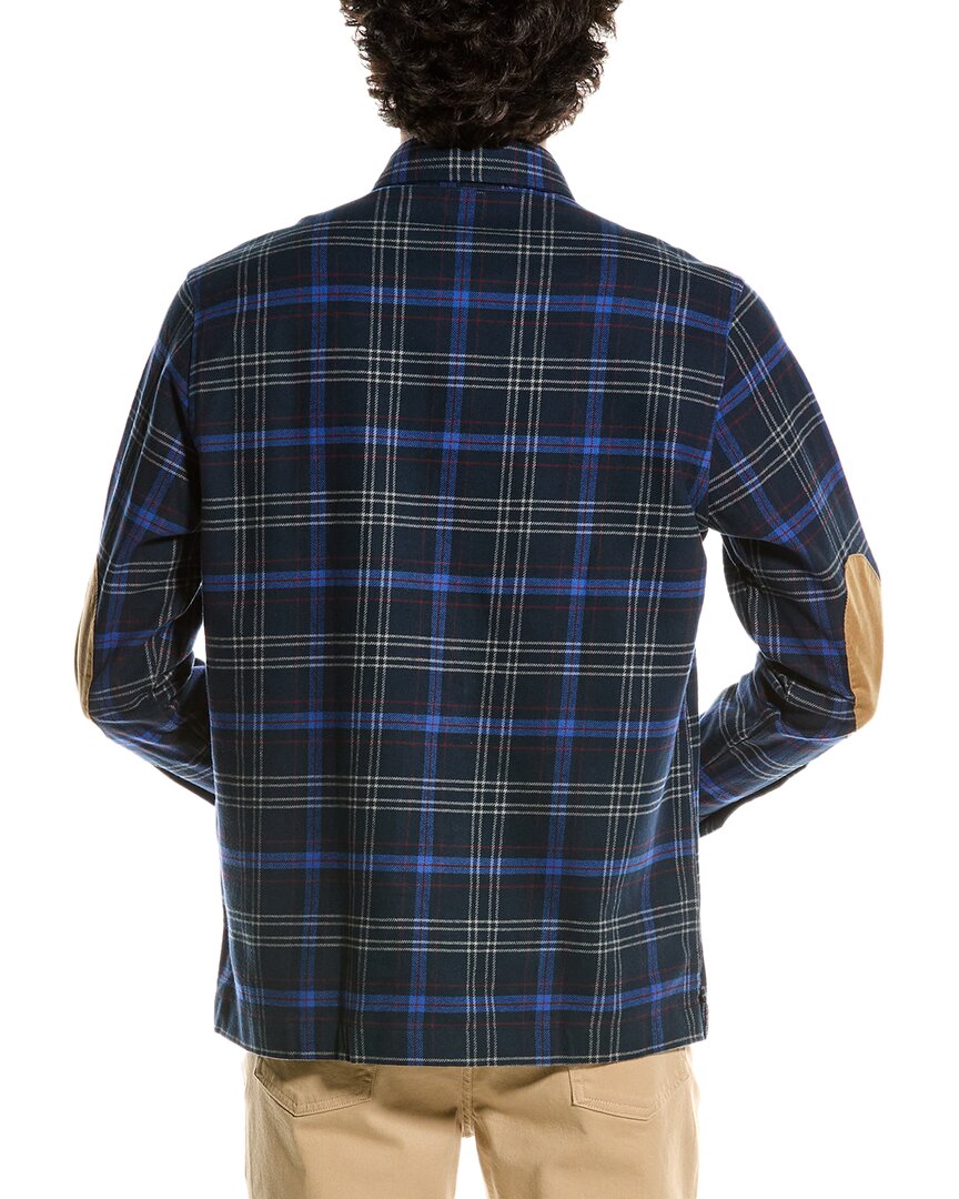 rugged flannel shirt jacket
