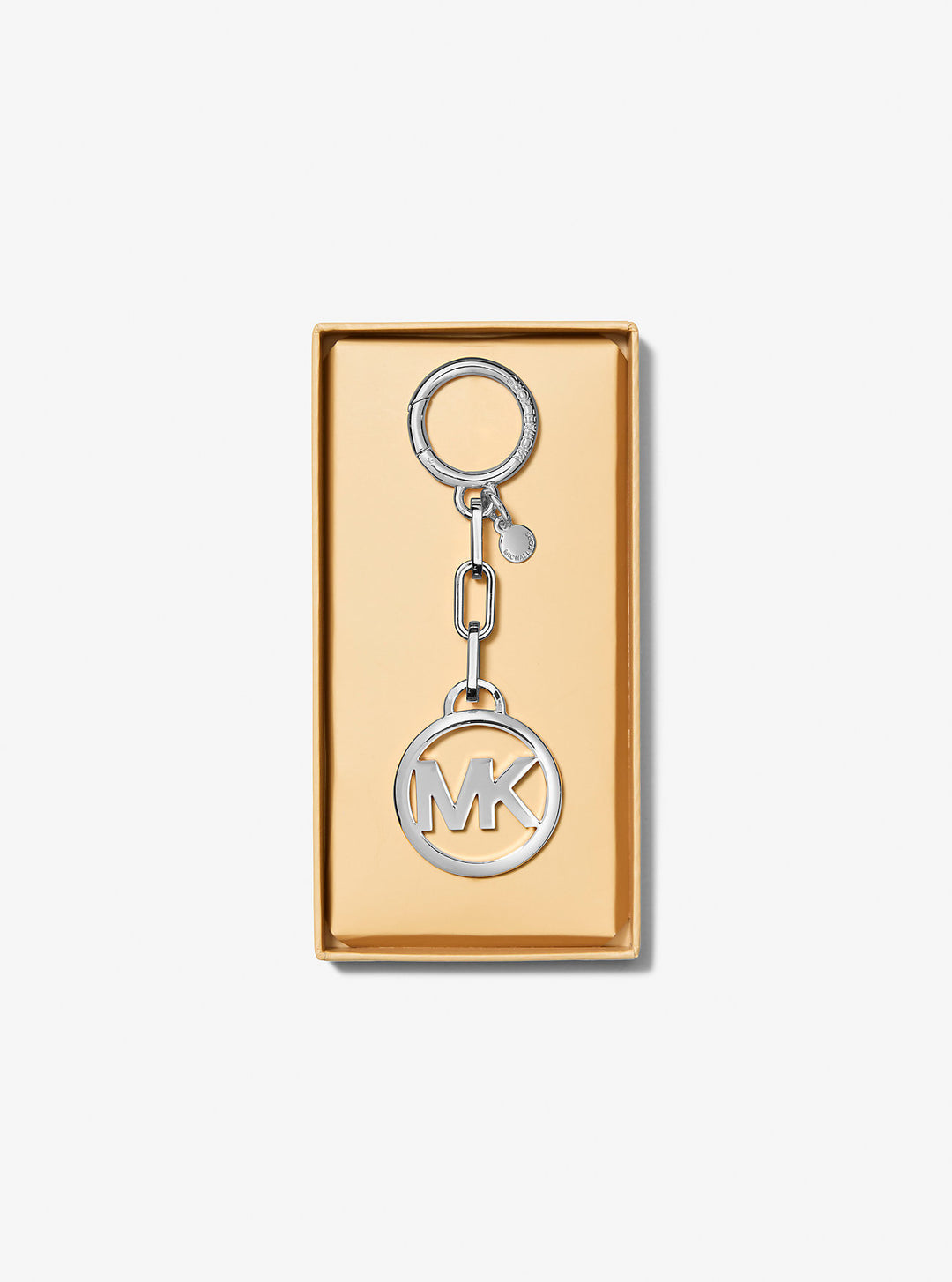 jet set logo bag charm