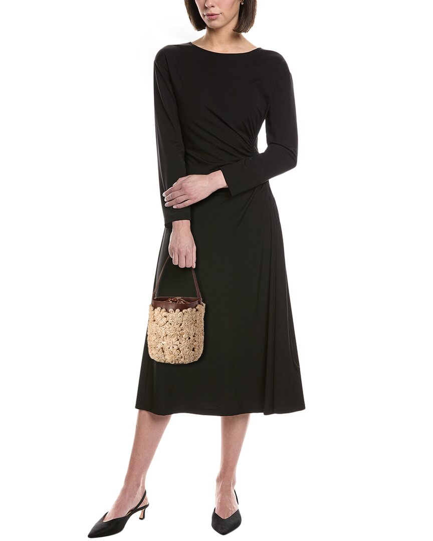the ravello floral straw bucket bag