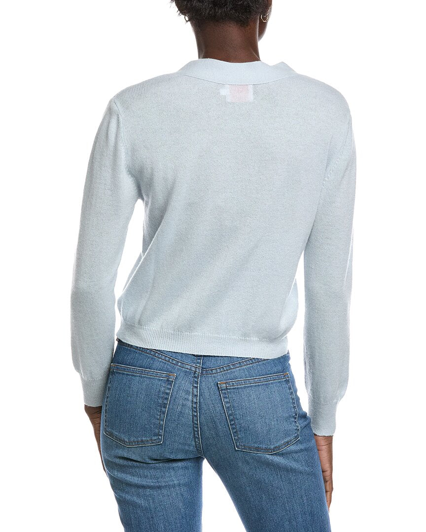 boxy little wool & cashmere-blend cardigan