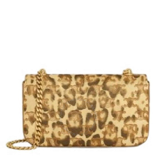 Celine, All Over Print Chain Shoulder Bag