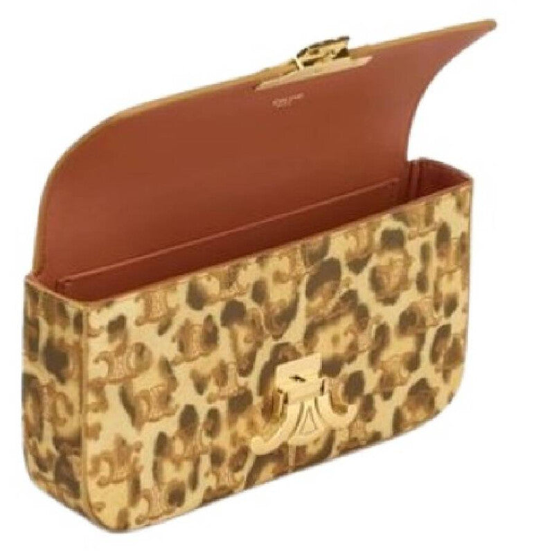 All Over Print Chain Shoulder Bag