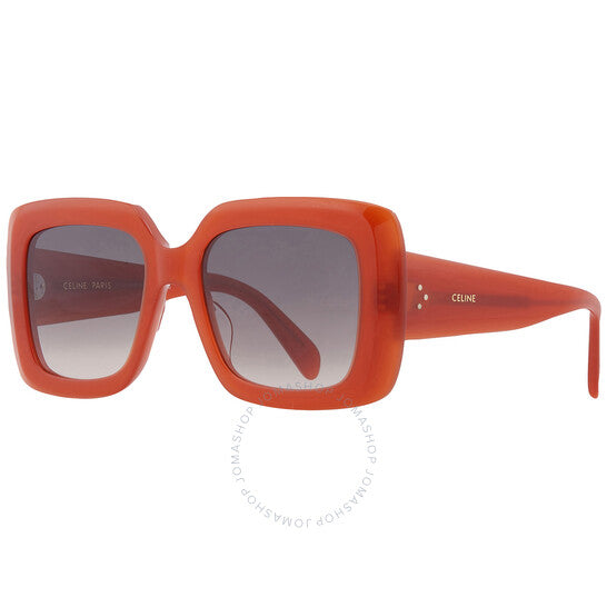 نظارة شمسية سيلين، مربعة الشكل، بنية متدرجة، للسيدات