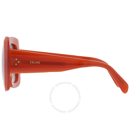 نظارة شمسية سيلين، مربعة الشكل، بنية متدرجة، للسيدات