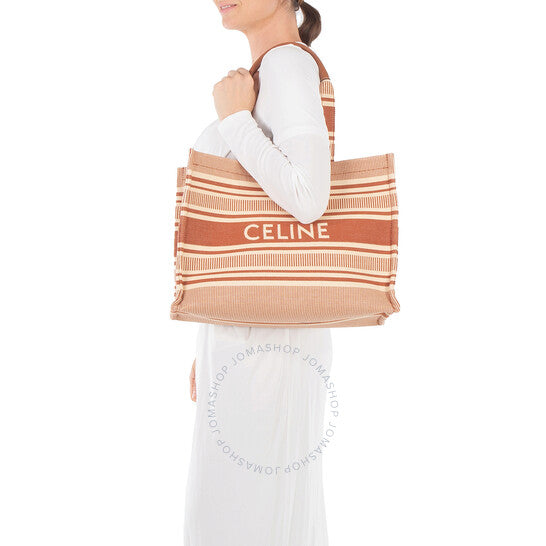 Celine, Cabas Thais Striped Tote