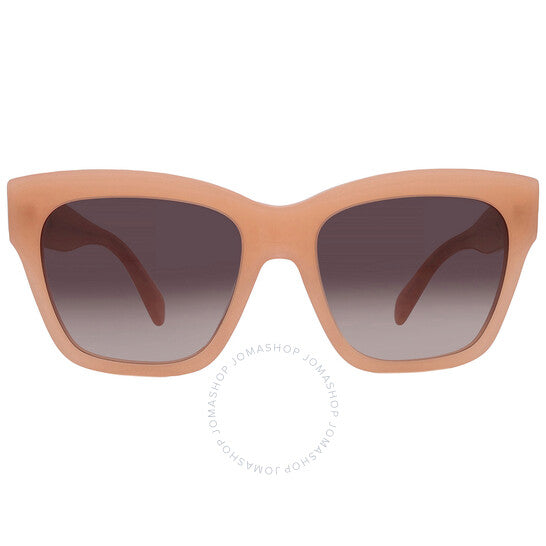 Celine, Triomphe Brown Gradient Butterfly Ladies Sunglasses