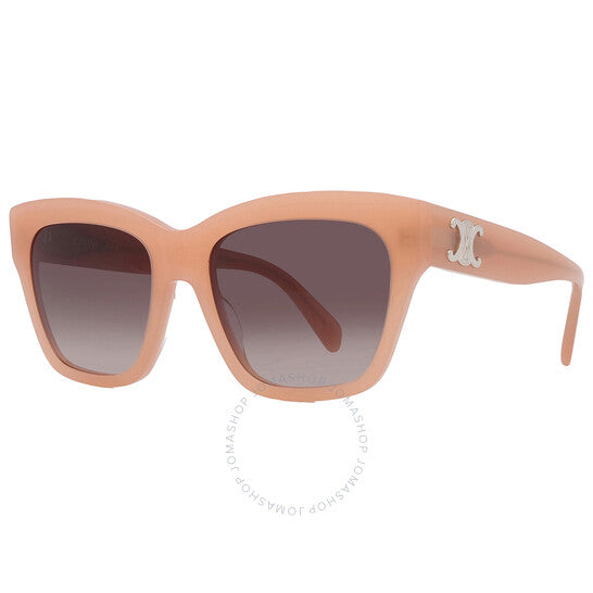 Celine, Triomphe Brown Gradient Butterfly Ladies Sunglasses